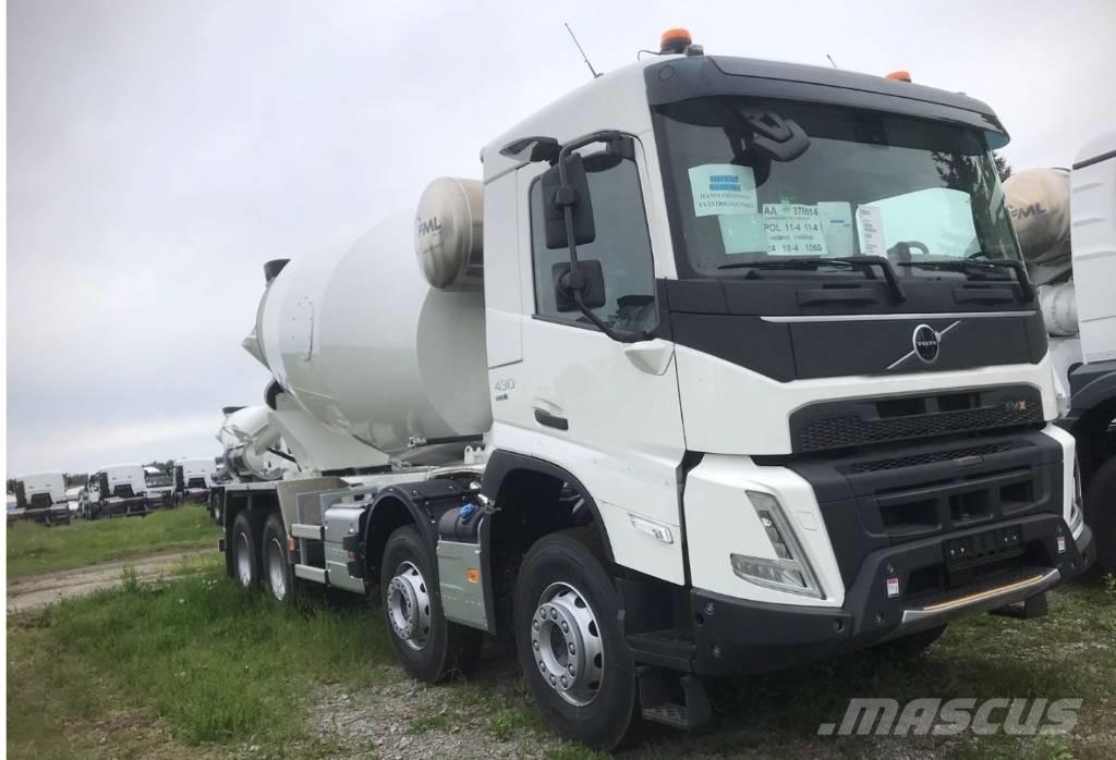 Volvo FMX 430 콘크리트 믹서트럭