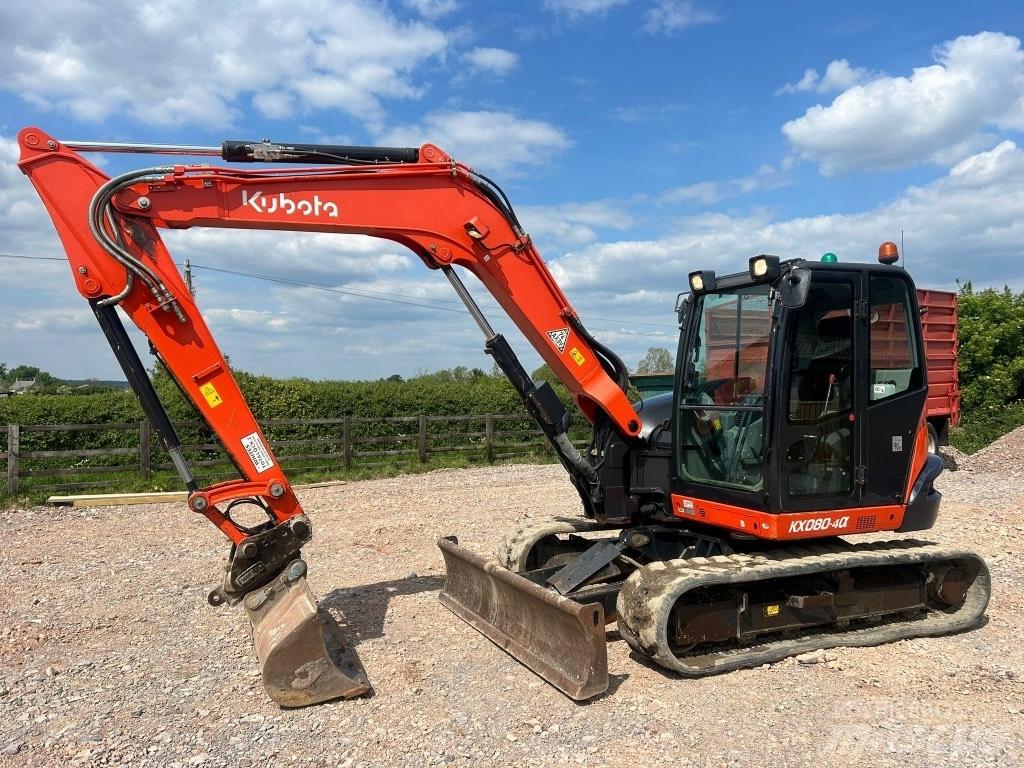 Kubota KX 80-4 중형굴삭기 7톤-28톤