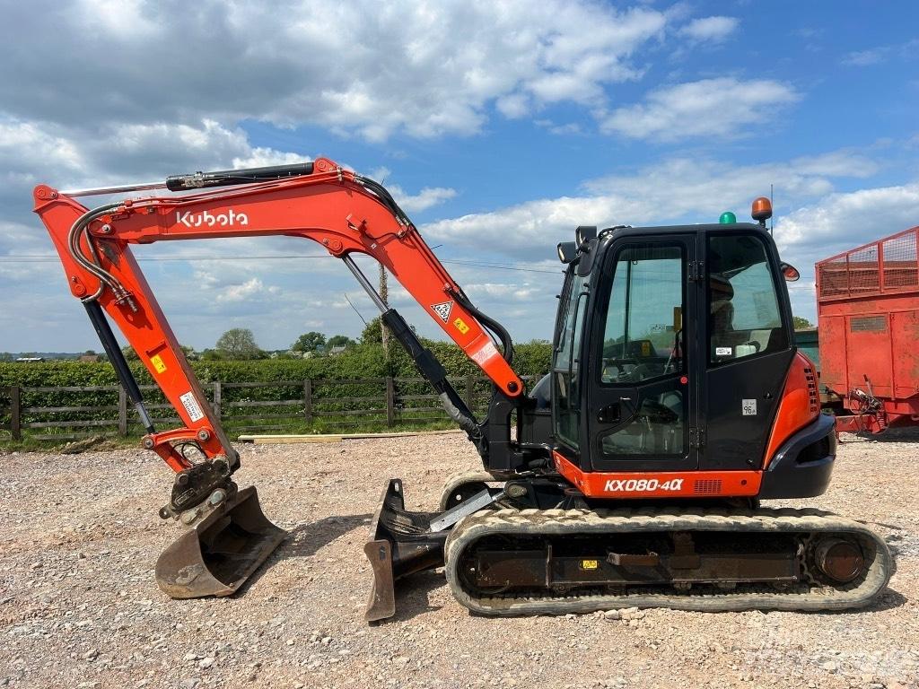 Kubota KX 80-4 중형굴삭기 7톤-28톤