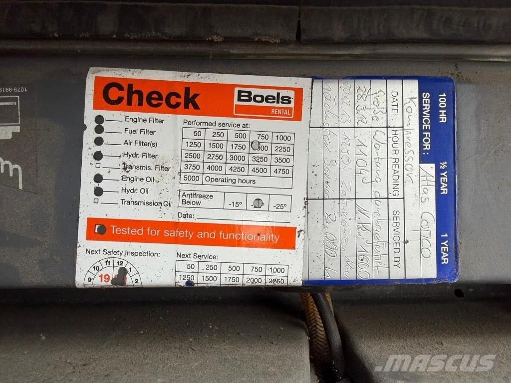 Atlas Copco XAS 57 콤푸레샤