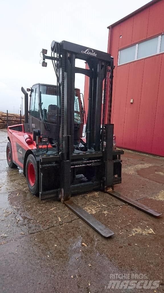 Linde H100D 디젤 지게차