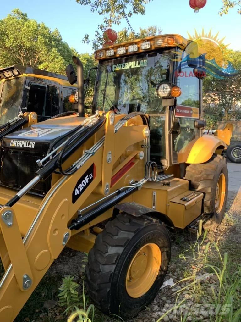 CAT 420 F 백호로더