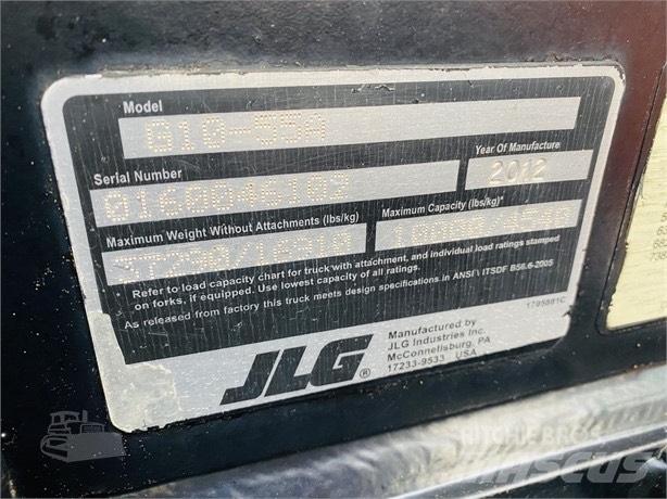 JLG G 10-55 A 텔러 핸들러