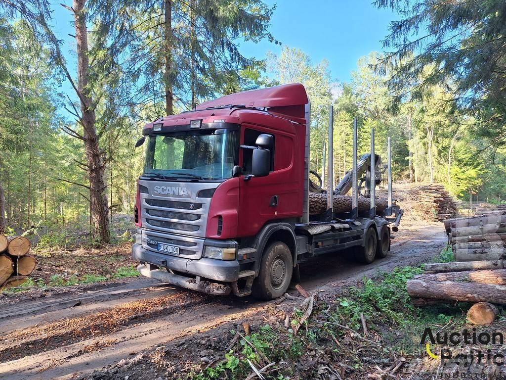 Scania R 480 목재 트럭