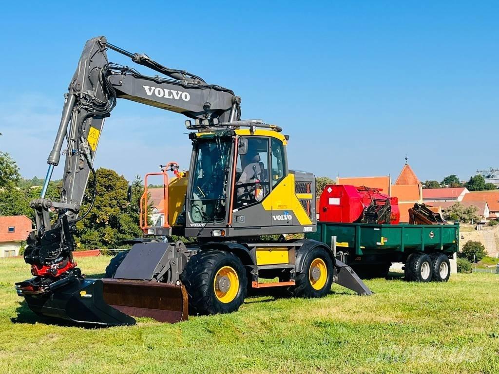 Volvo EWR 150 E  휠 굴삭기