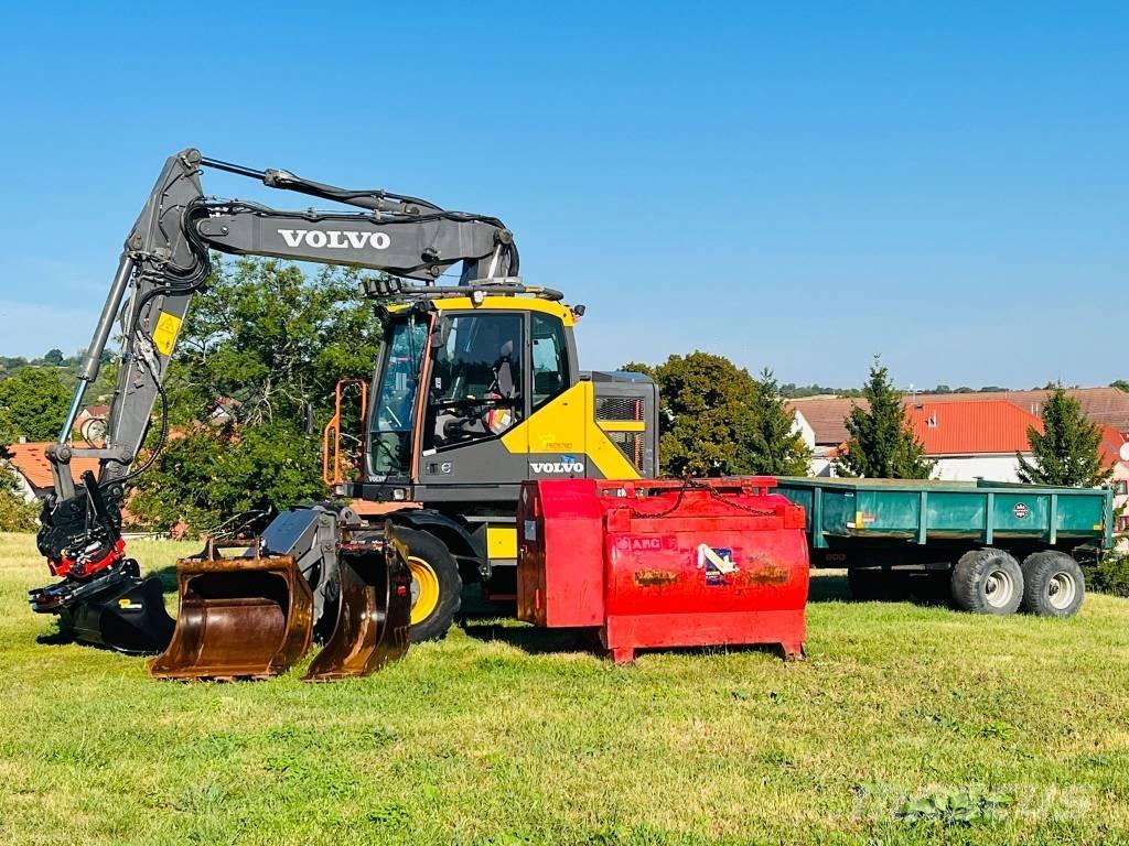 Volvo EWR 150 E  휠 굴삭기
