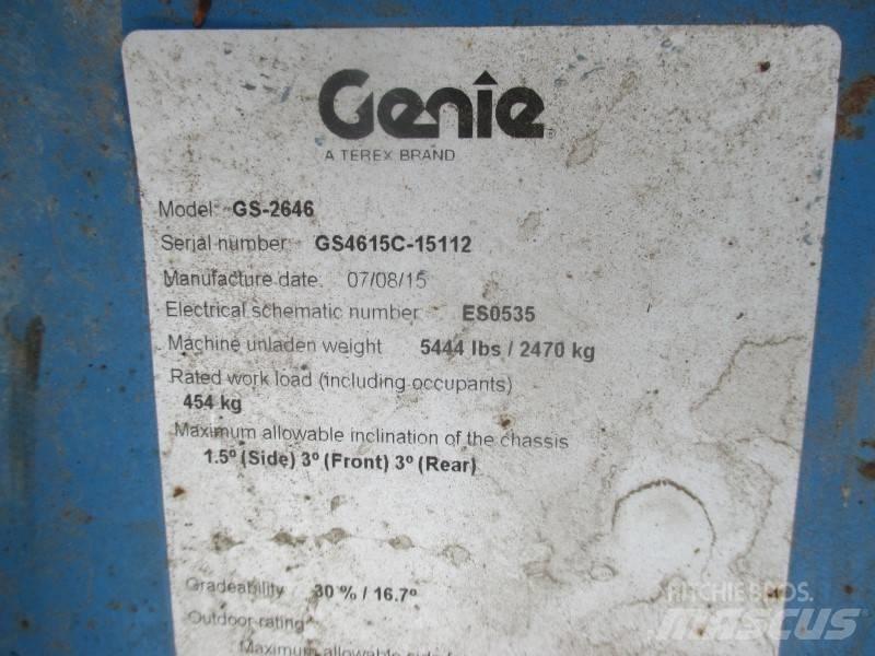 Genie GS 2646 가위형 리프트