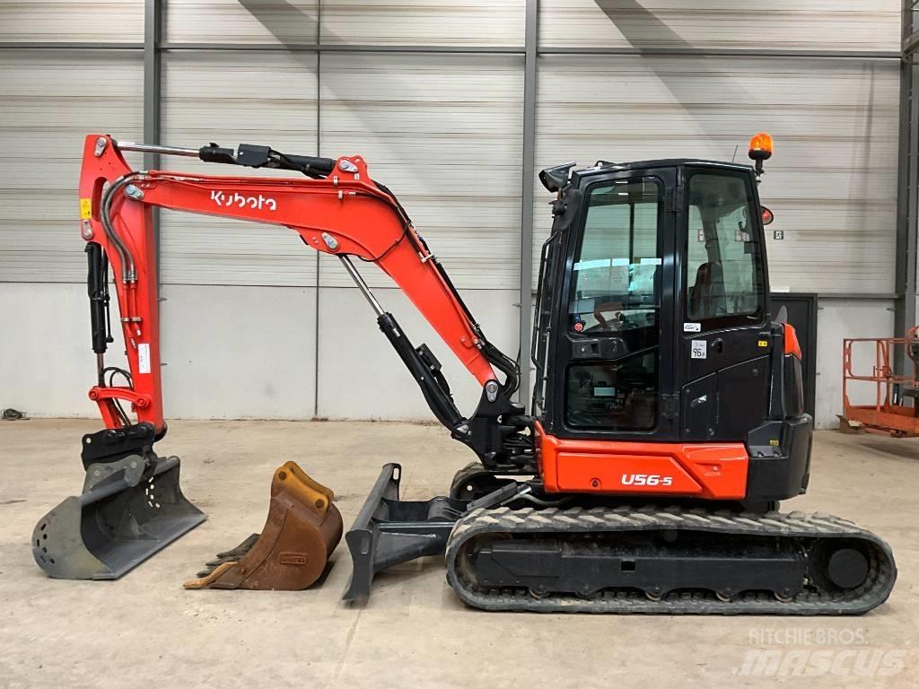 Kubota U 56-5 소형 굴삭기 7톤 미만