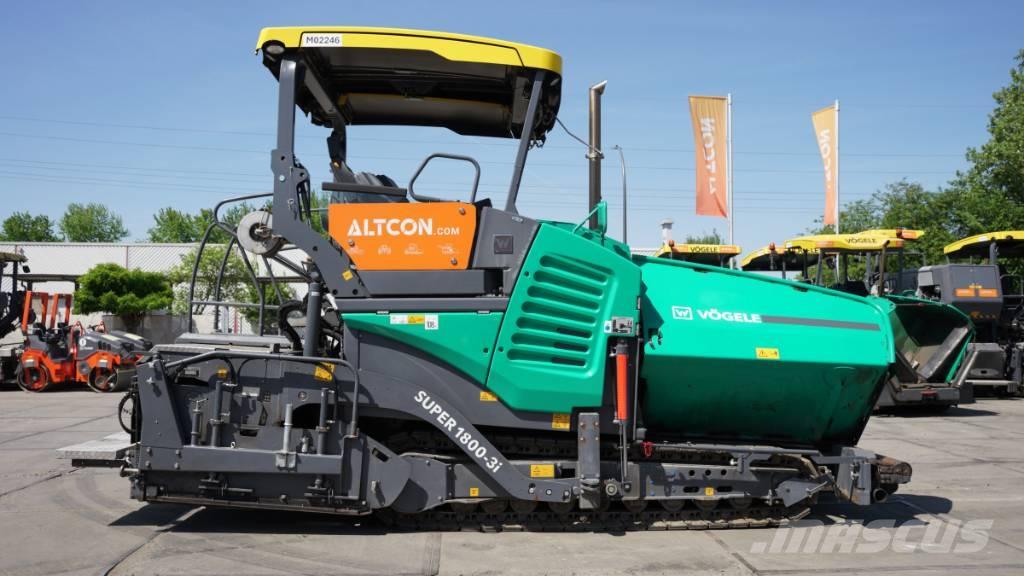 Vögele SUPER 1800-3I 아스팔트 포장장비
