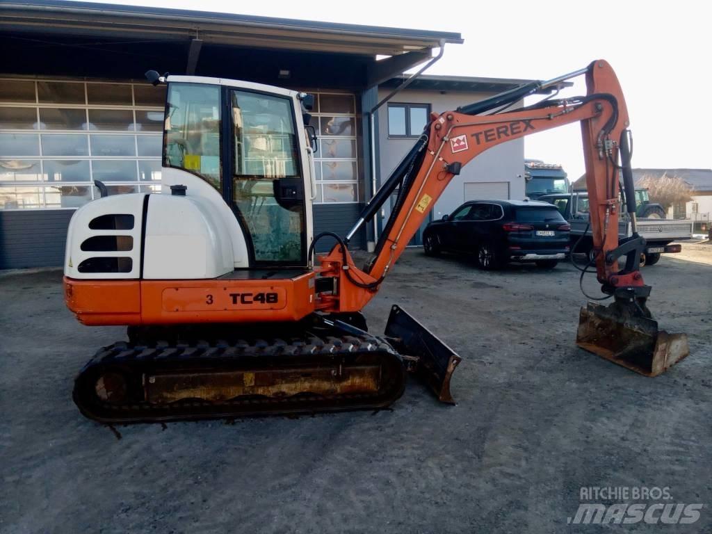 Terex TC 48 소형 굴삭기 7톤 미만
