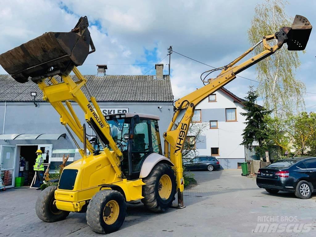 New Holland LB 95 백호로더