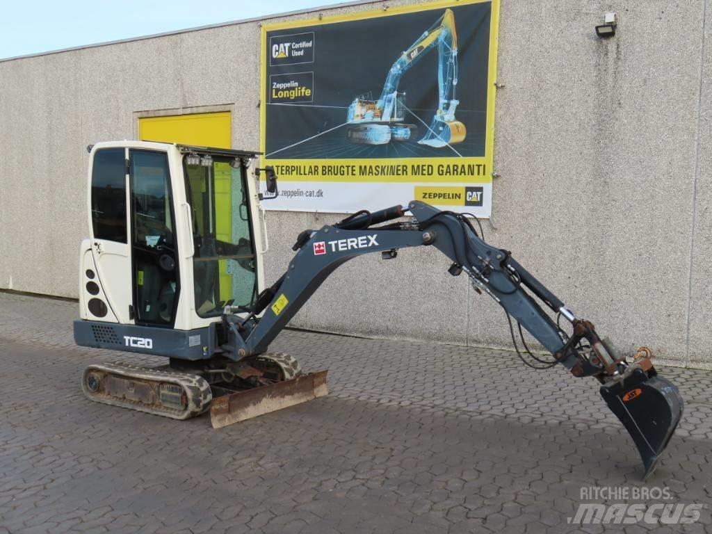 Terex TC 20 소형 굴삭기 7톤 미만