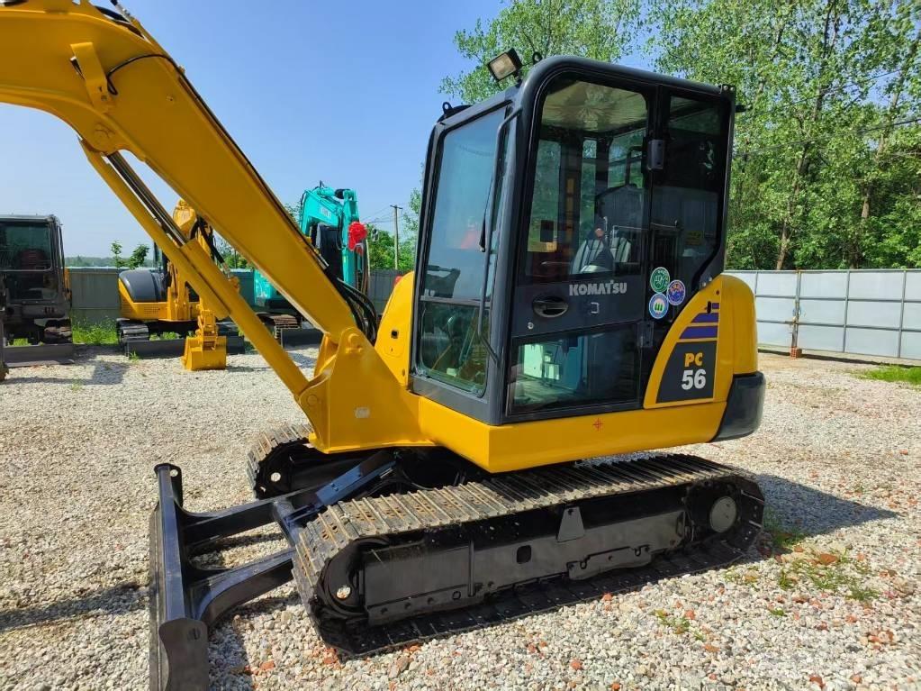 Komatsu PC 56-7 소형 굴삭기 7톤 미만