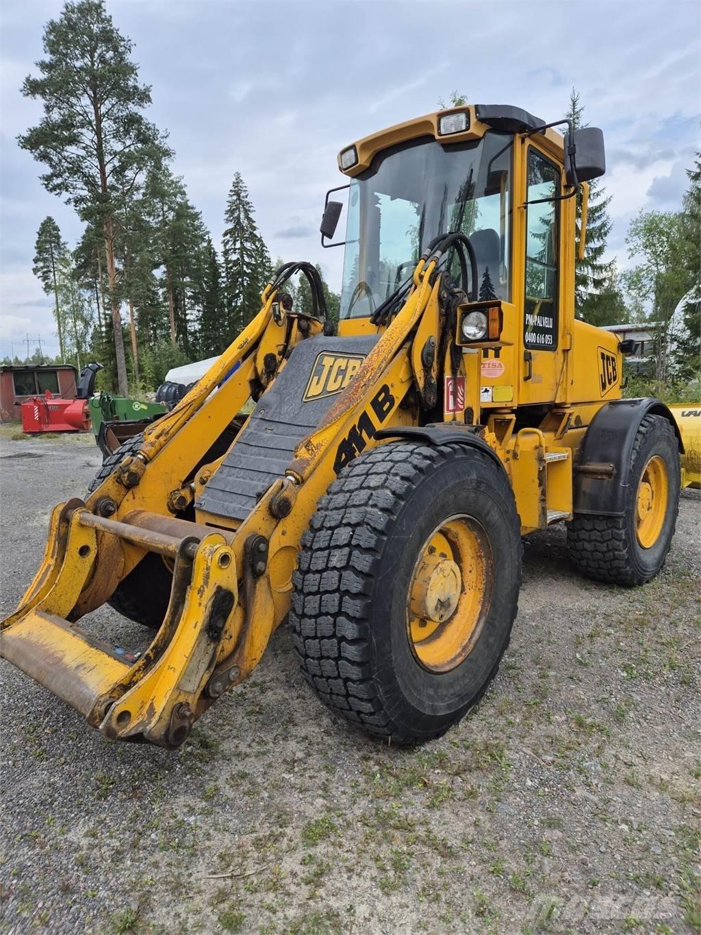 JCB 411B  휠로우더