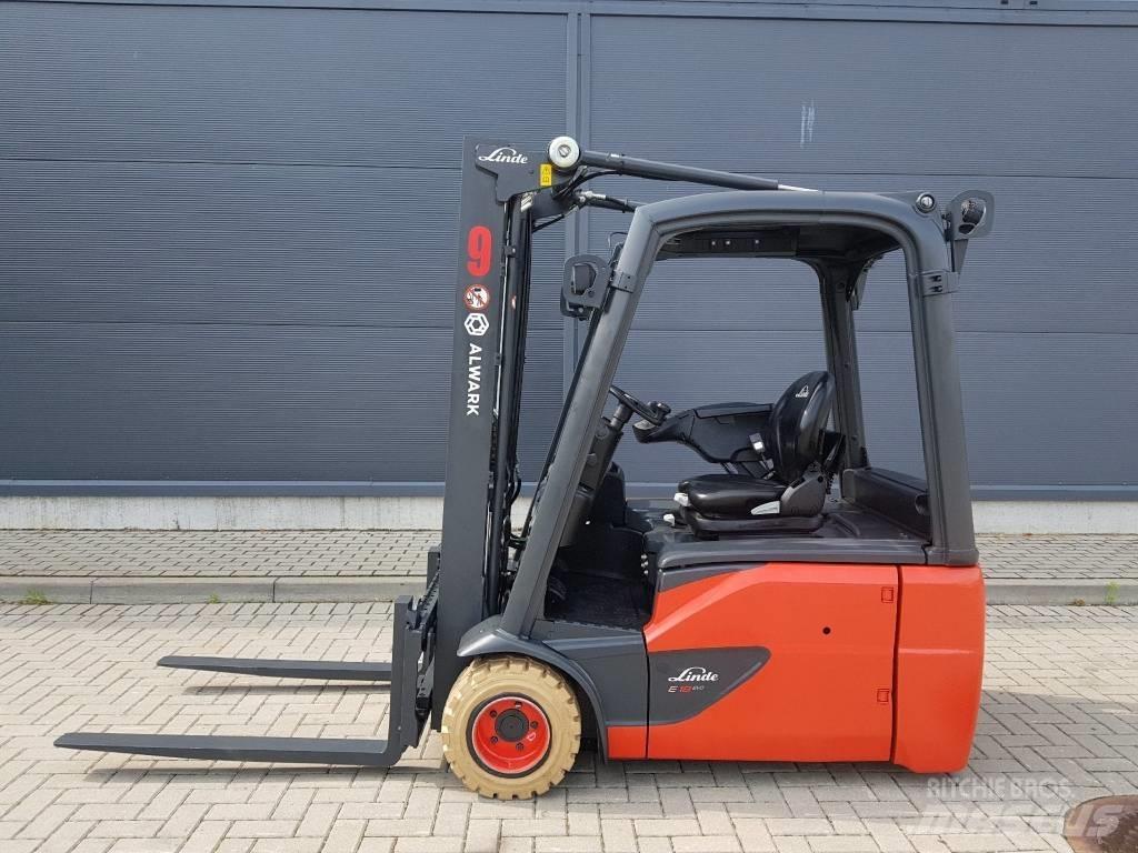 Linde E18 전동 지게차