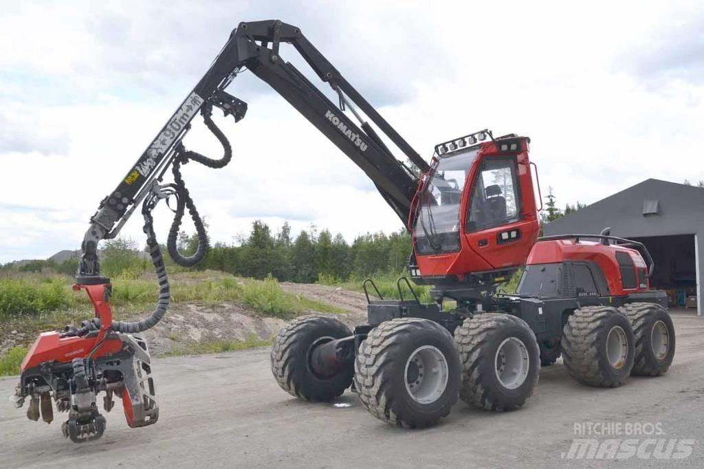 Komatsu 931 XC 원목 하베스터