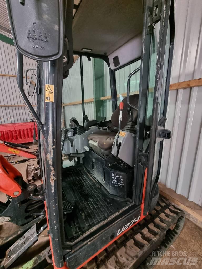 Kubota U 27-4 소형 굴삭기 7톤 미만