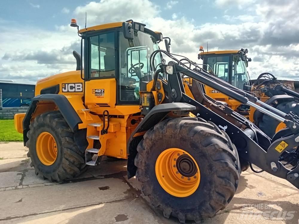JCB 427 HT Agri 프론트 로더 및 굴착기