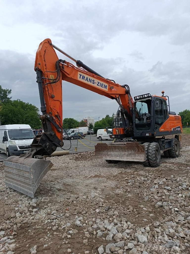 Doosan DX 190 W-5  휠 굴삭기