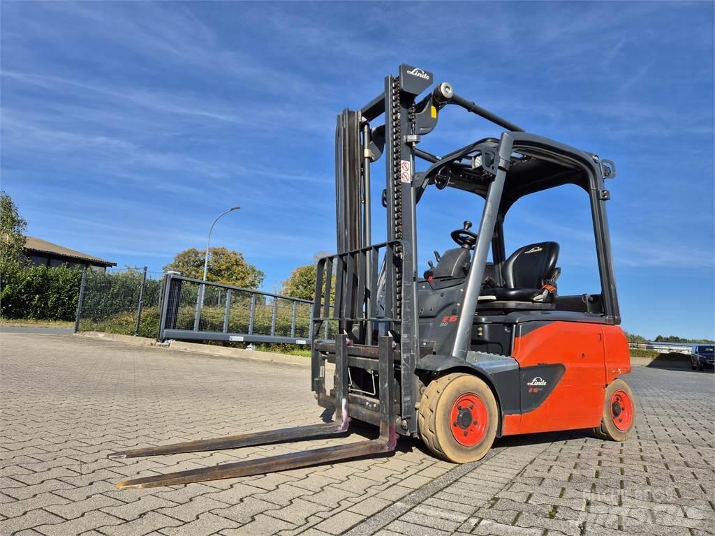 Linde E16P-02 전동 지게차