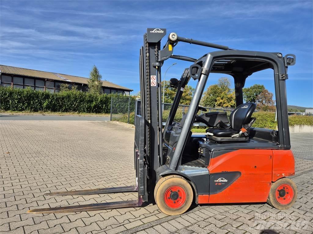 Linde E16P-02 전동 지게차
