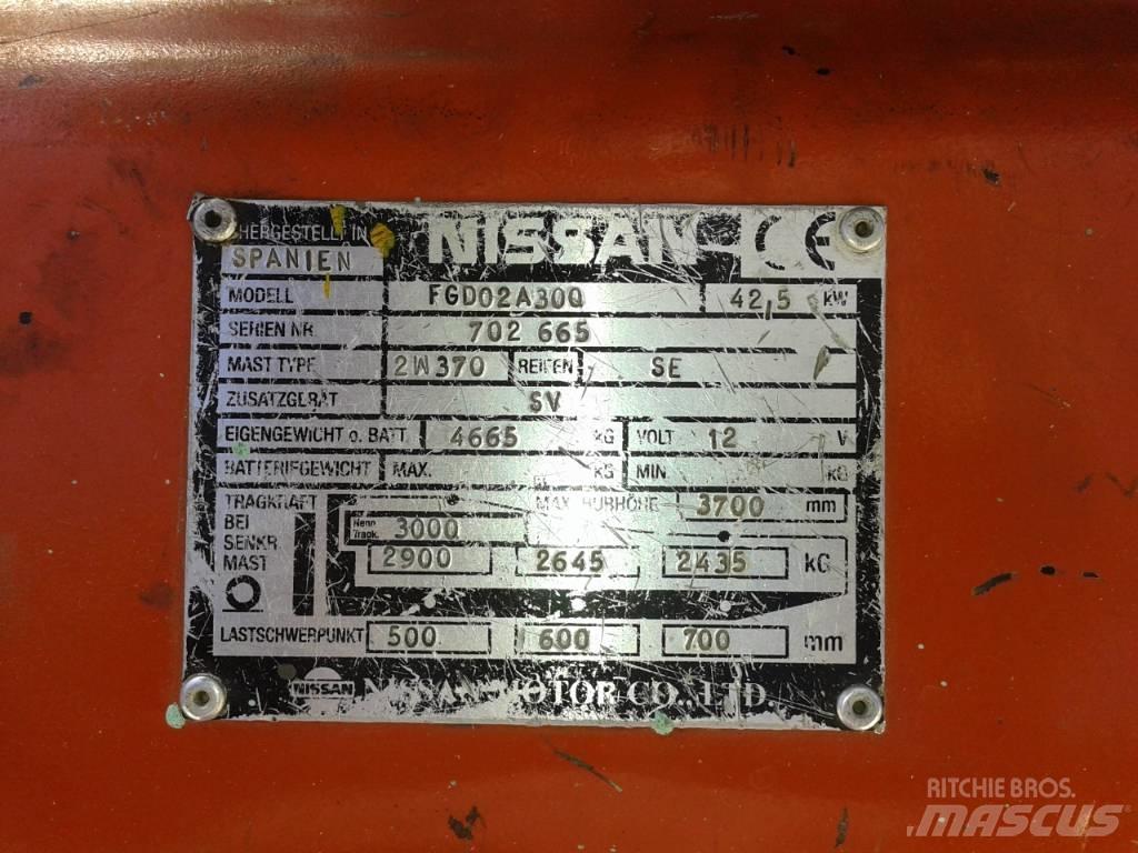 Nissan FGD09A30Q 디젤 지게차