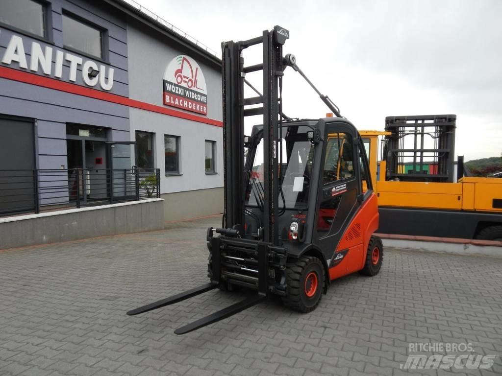 Linde H25T-02 LPG 지게차