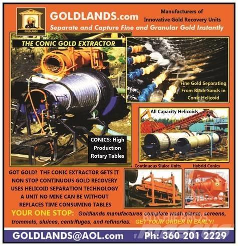  GOLDLANDS GOLDFLOW 기타 지하 광산용 장비