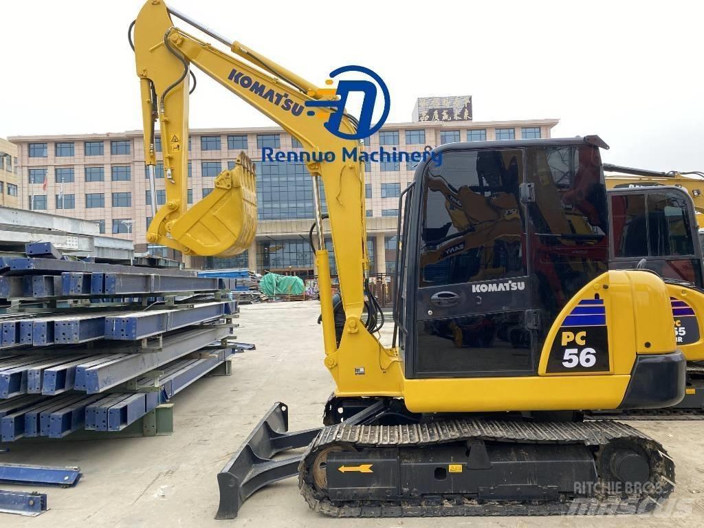 Komatsu PC 56-7 소형 굴삭기 7톤 미만