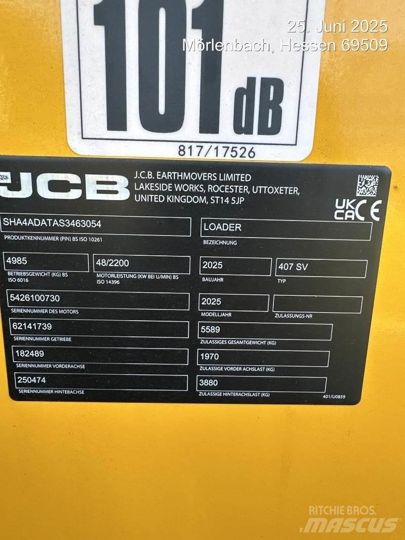 JCB 407  휠로우더