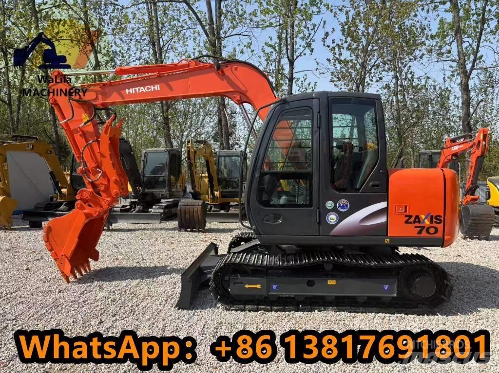 Hitachi ZX 70 소형 굴삭기 7톤 미만