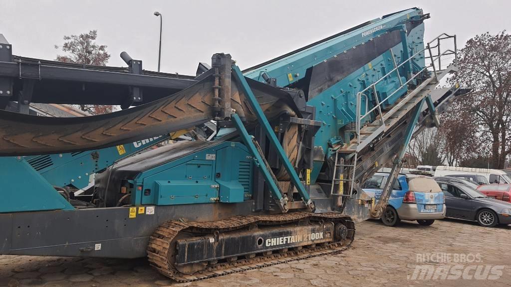 PowerScreen 2100 이동식 선별기