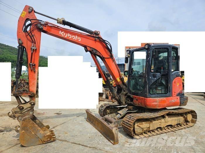 Kubota KX 57 소형 굴삭기 7톤 미만