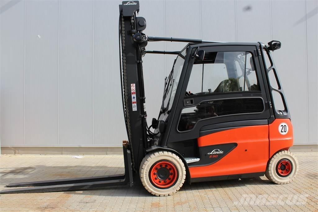 Linde E50/600HL 전동 지게차