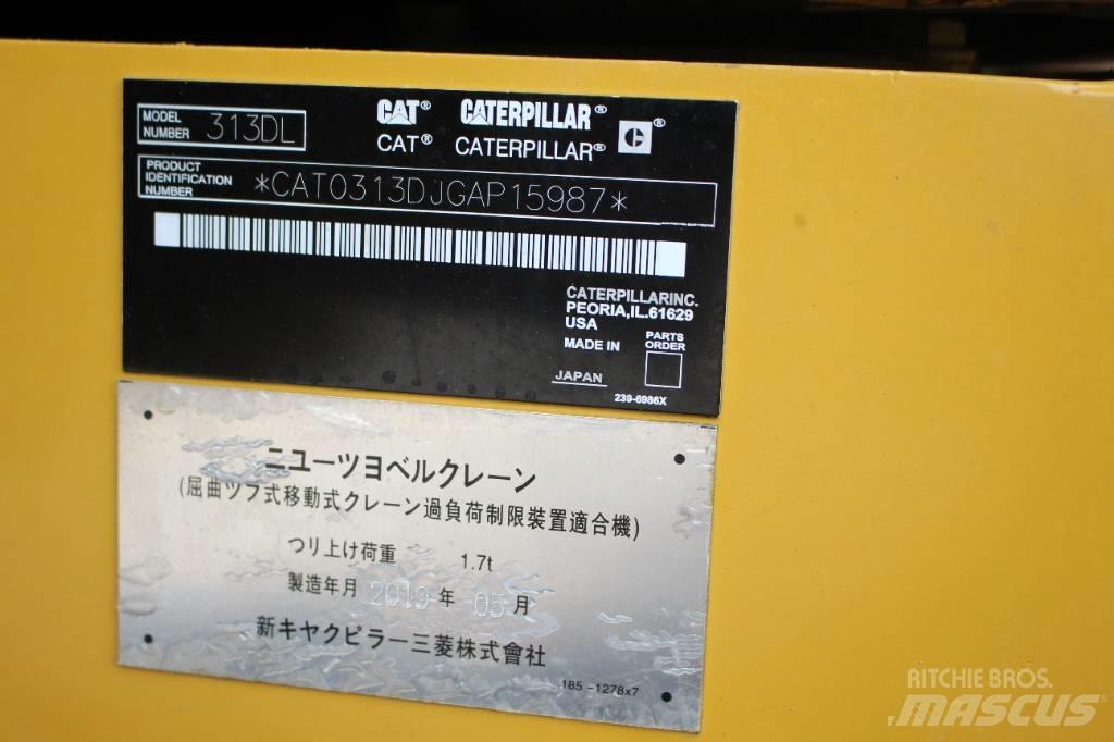 CAT 313 D 대형 굴삭기 29톤 이상