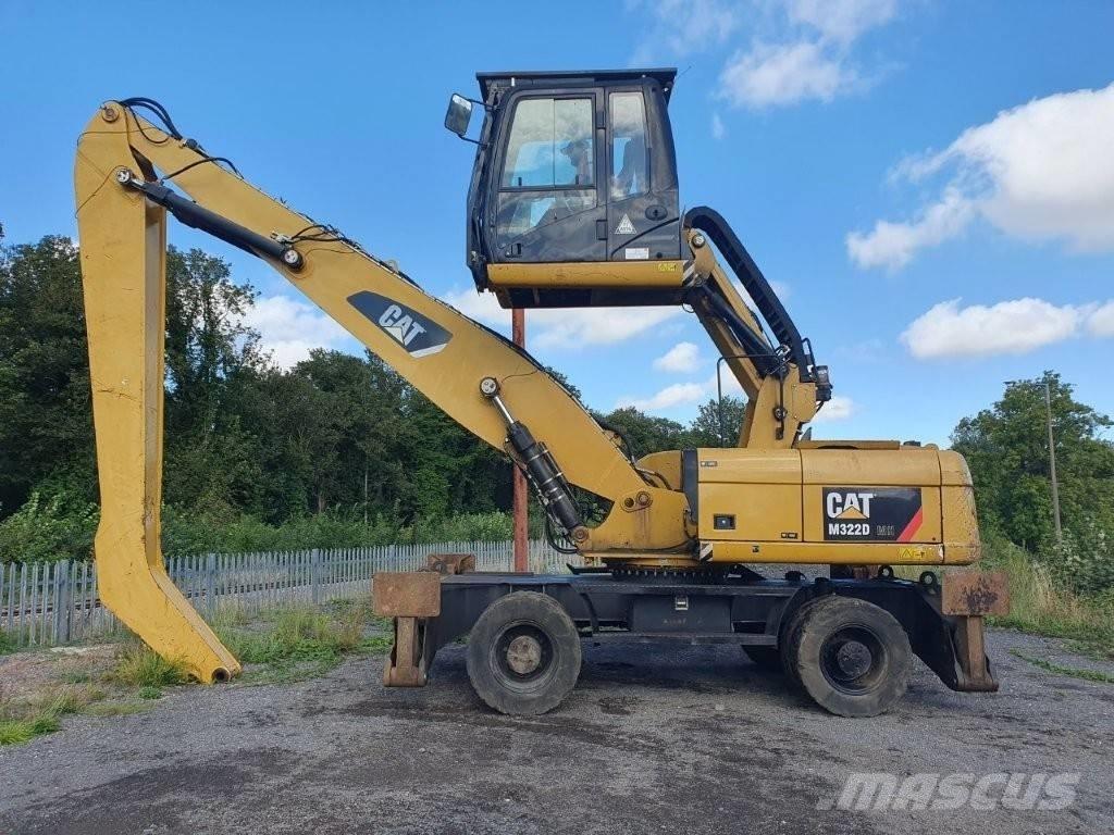 CAT M 322 D MH 폐기물/산업 처리기
