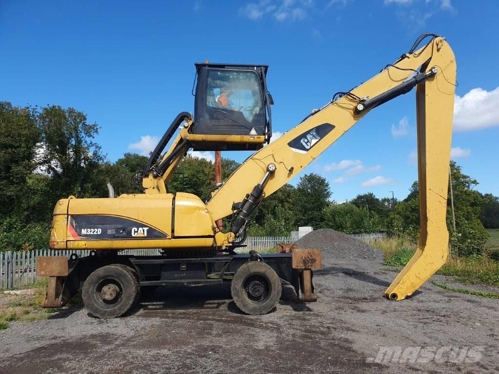 CAT M 322 D MH 폐기물/산업 처리기