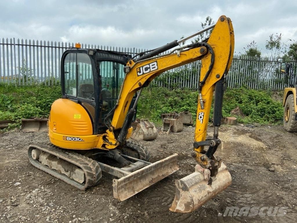 JCB 8030 ZTS 소형 굴삭기 7톤 미만