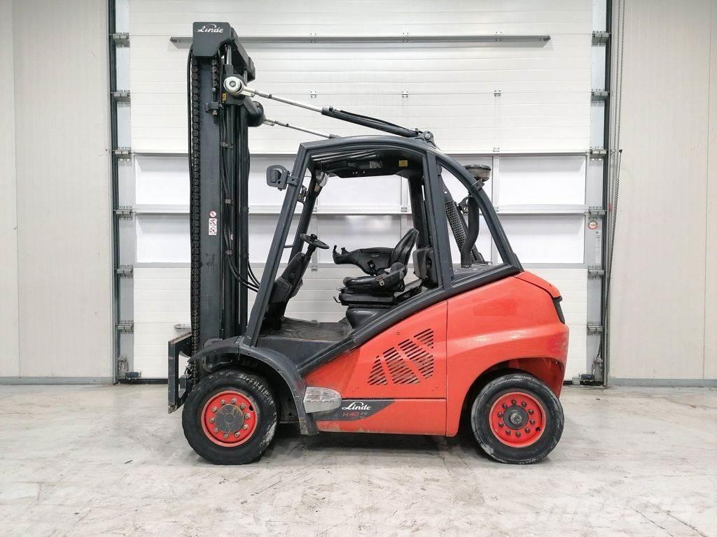 Linde H40D-02 디젤 지게차