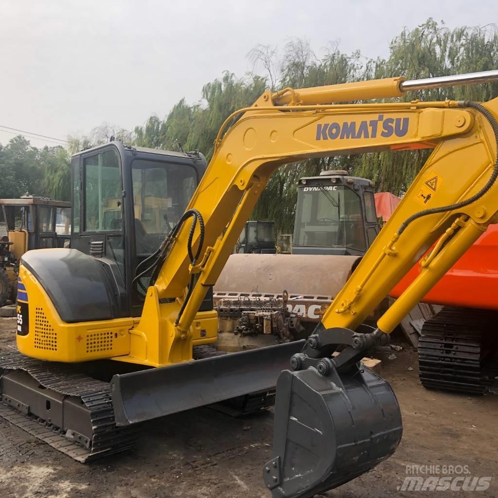 Komatsu PC 55 MR 소형 굴삭기 7톤 미만