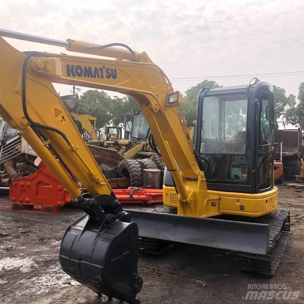 Komatsu PC 55 MR 소형 굴삭기 7톤 미만