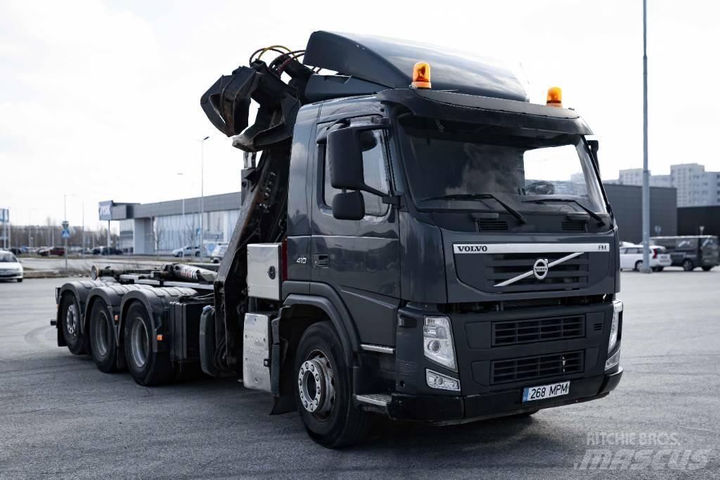 Volvo FM 410 훅 리프트 트럭