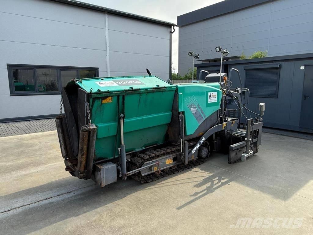 Vögele Super 800 아스팔트 포장장비