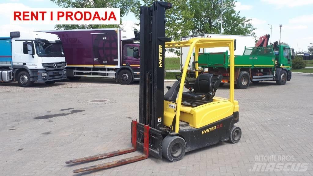 Hyster j2.0 xn 전동 지게차