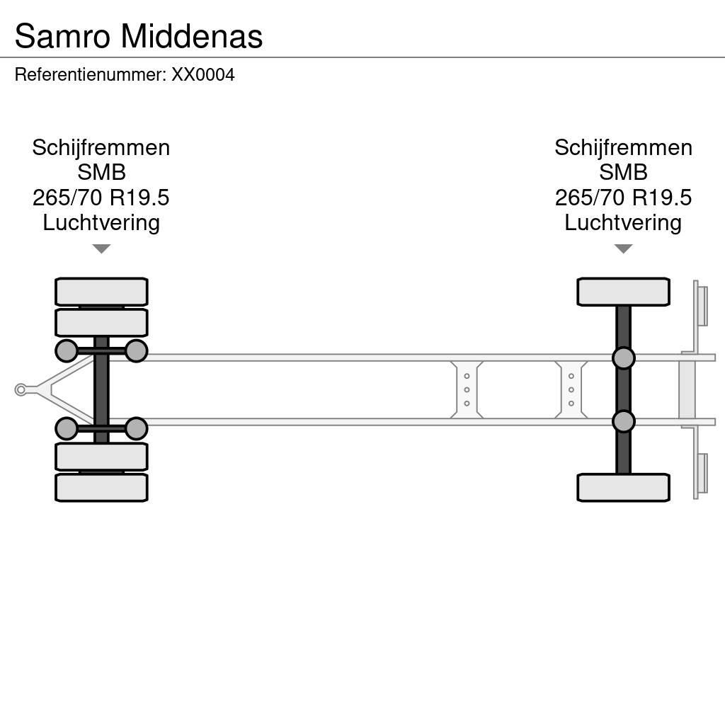 Samro Middenas 플랫베드/드롭사이드 트레일러