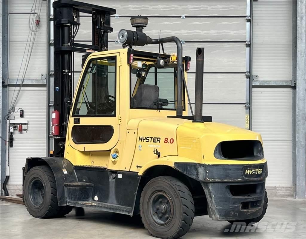 Hyster H8.0FT6 디젤 지게차