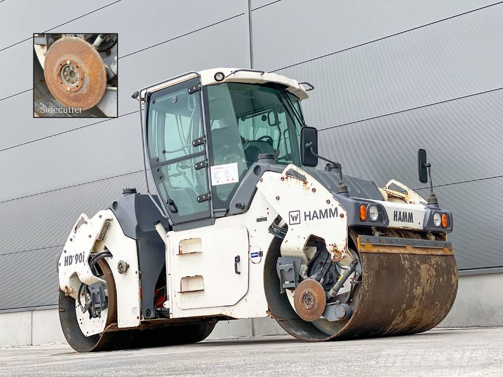 Hamm HD+ 90I VV 트윈 드럼 롤러