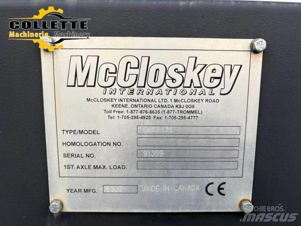 McCloskey ST80 컨베이어