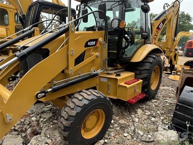 CAT 420 F 백호로더