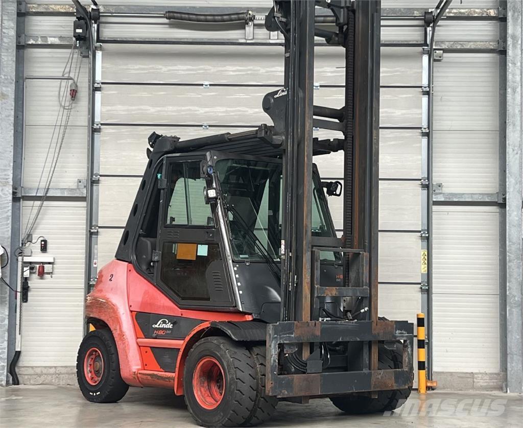 Linde H80D-03 디젤 지게차